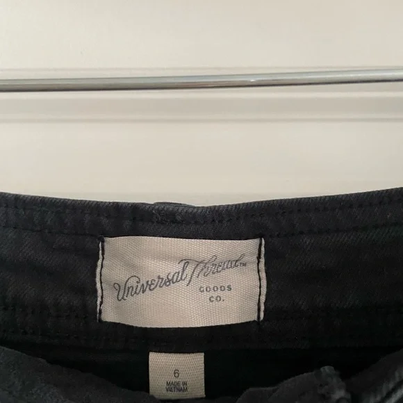 Univeral Thread High Rise Sailor Wide Leg  Ankle Jeans - Picture 4 of 4